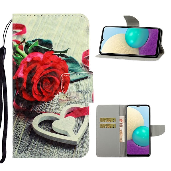 Wonderland Samsung Galaxy M02 / Samsung Galaxy A02 fodral -Flerfärgad multifärg