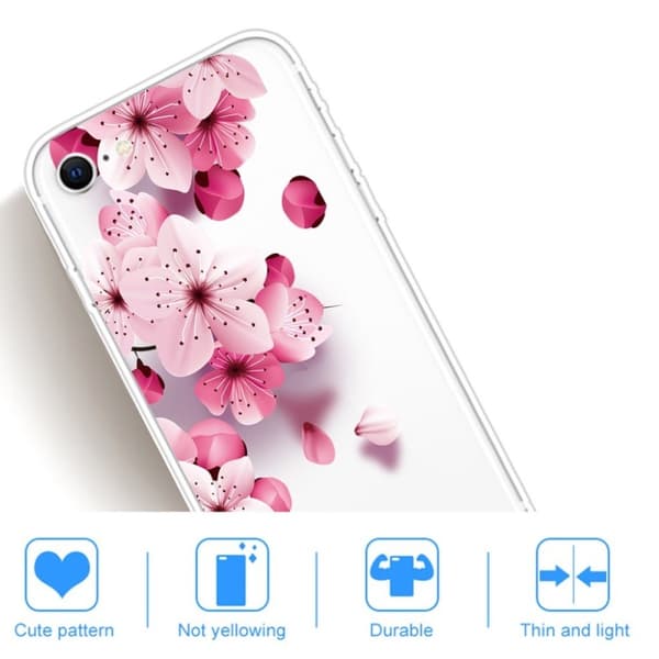 Deco iPhone SE 2020 deksel - Sakura Multicolor