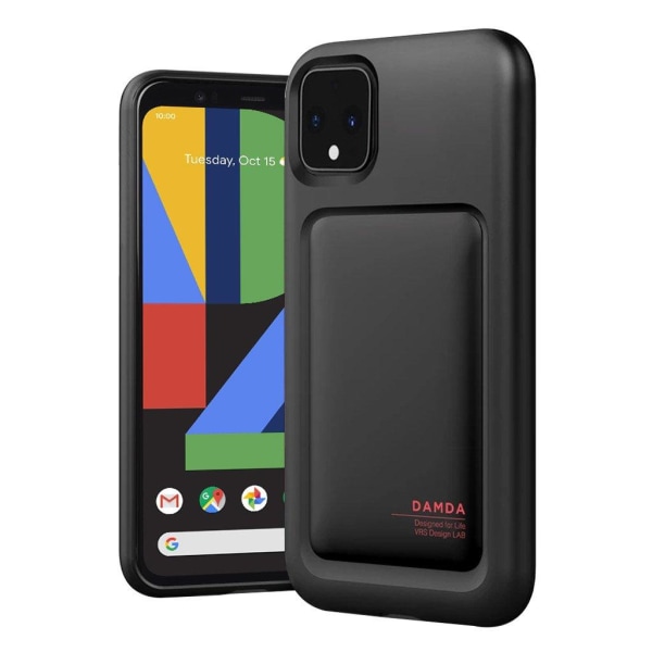 VRS Design Damda High Pro Shield för Google Pixel 4 XL - Matt Svart Svart