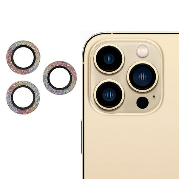 Glitter iPhone 13 Pro Max deksel - Flerfarget Multicolor