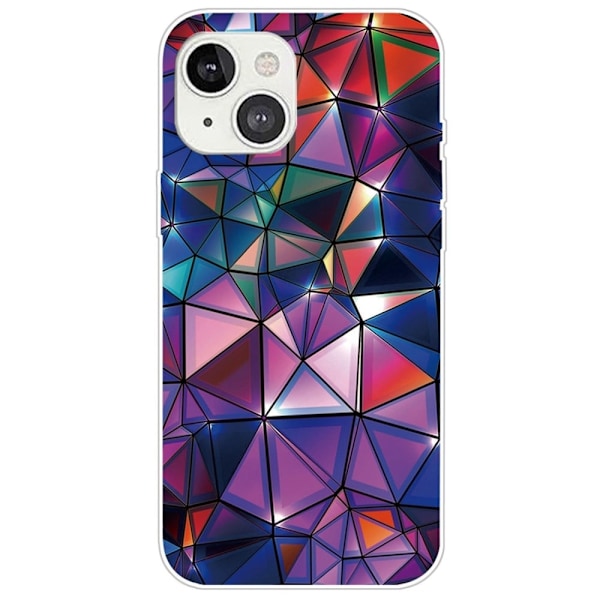 Deco iPhone 14 skal - Triangel multifärg