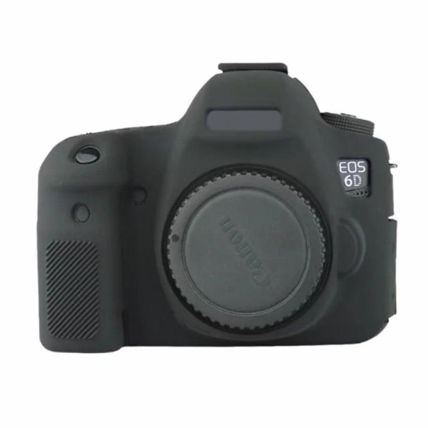 Canon EOS 6D silicone cover - Black Svart