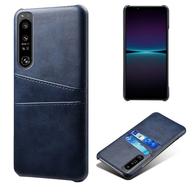 Dual Card Sony Xperia 1 IV cover - Blå Blue