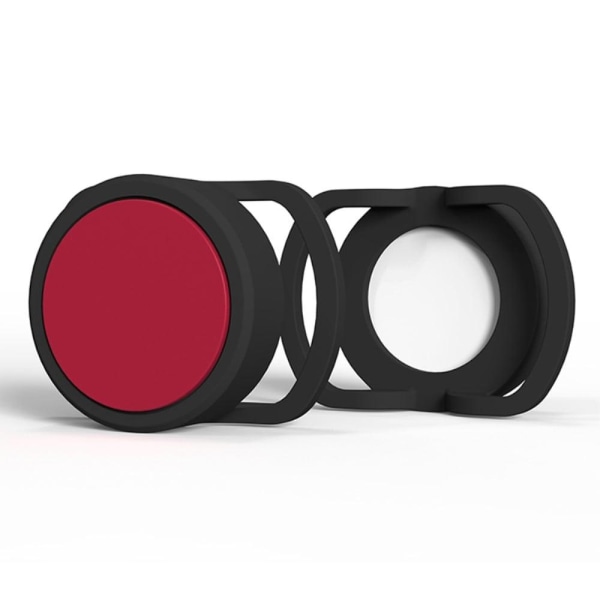 AirTags silicone protective cover - Black / Red Black