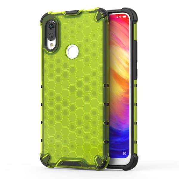 Bofink Honeycomb Xiaomi Redmi Note 7 cover - Grøn Green