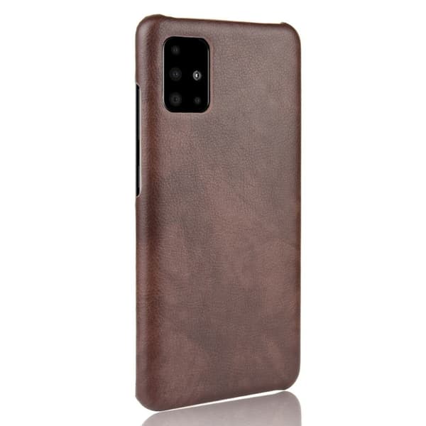 Prestige deksel - Samsung Galaxy A71 5G - Brun Brown