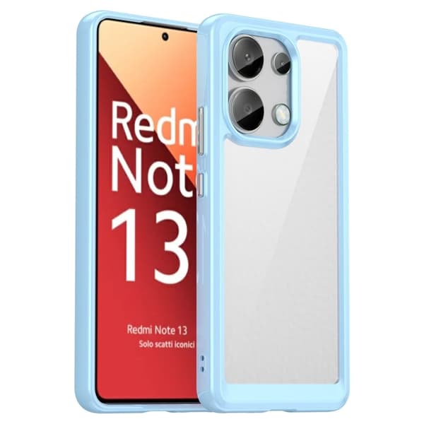 Xiaomi Redmi Note 13 4G smart akryldeksel - Blå Blue