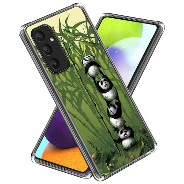 Deco Samsung Galaxy A55 deksel - Stabling Av Pandaer Green