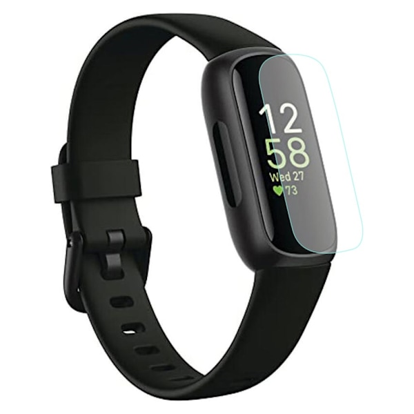 Fitbit Inspire 3 HD skærmbeskyttelse Transparent