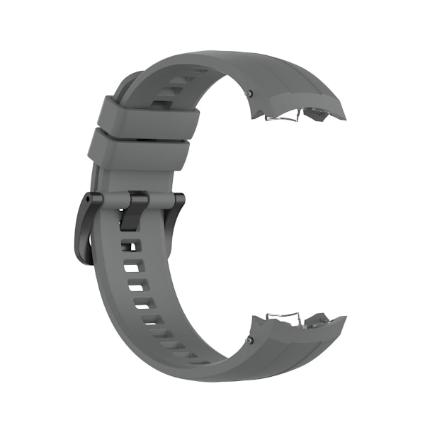 Honor Watch GS Pro silikoninen kellonauha - Harmaa Silver grey