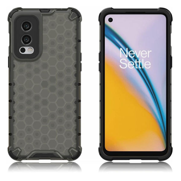 Bofink Honeycomb OnePlus Nord 2 5G Etui - Grå Silver grey