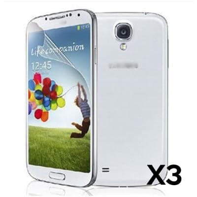 Displayskydd Til Samsung Galaxy S4 - 3 Stycken Transparent