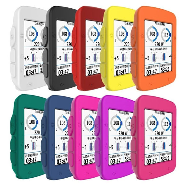 Garmin Edge 520 silikoneetui - Hvid White