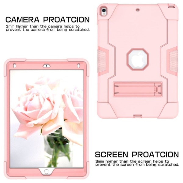 iPad Air (2019) stødsikkert hybridcover - pink Pink