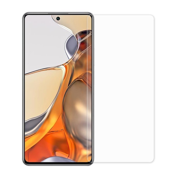 AMORUS ekstra stærk skærmbeskyttelse af glas til Xiaomi 11T / 11T Pro Transparent