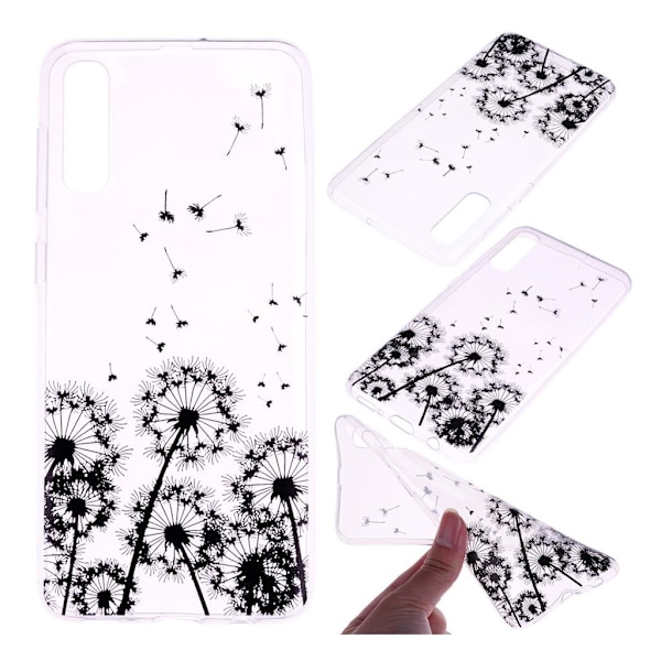 Deco Samsung Galaxy A70 skal - Maskros Svart