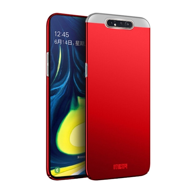 Mofi Slim Shield Deksel Til Samsung Galaxy A80 - Rød Red