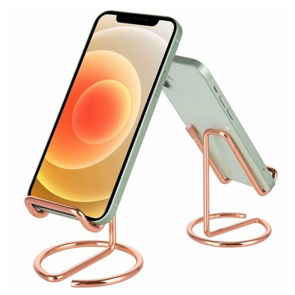 Universal electroplated phone and tablet bracket stand - Rose Go Rosa