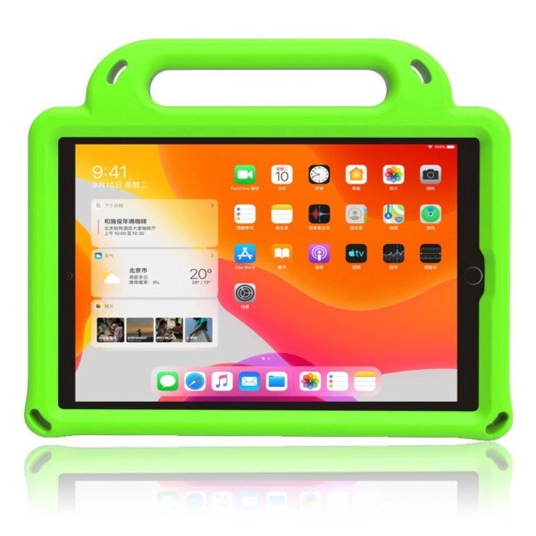 iPad Mini (2019) triangle pattern kid friendly case - Green Green
