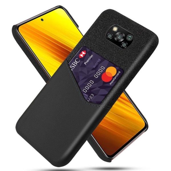 Bofink Xiaomi Poco X3 / X3 NFC-kortin suojus - Musta Black