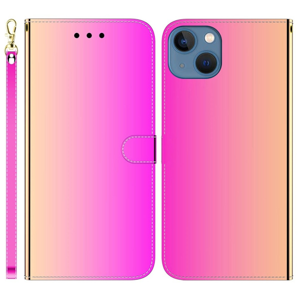 Mirror iPhone 15 Plus Flippetui - Rose Pink
