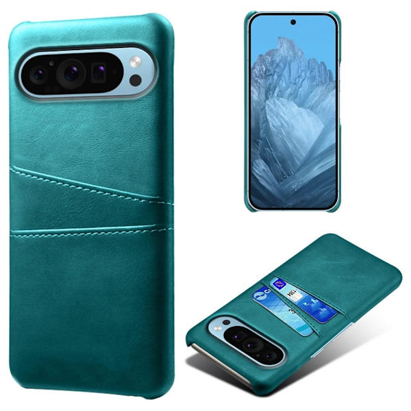 Dual Card Google Pixel 9 kotelot - Vihreä Green