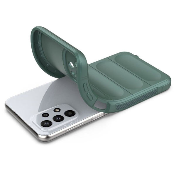 Blødt grebsformet cover til Samsung Galaxy A23 5G - Grøn Green