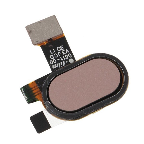 Motorola Moto E4 OEM fingerprint button flex cable part - Rose G Rosa