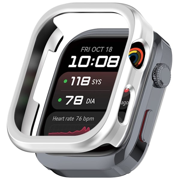 Huawei Watch D2 Half Coverage Hollow-Out Protective Frame Bump Resistant Watch Case - Hopea Silver grey