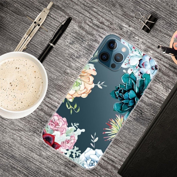 Deco iPhone 13 Pro Max Suojakotelo - Peony Multicolor