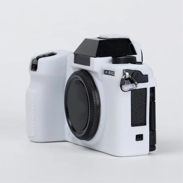 Silikonskydd för Fujifilm X-S10 - Vit Vit