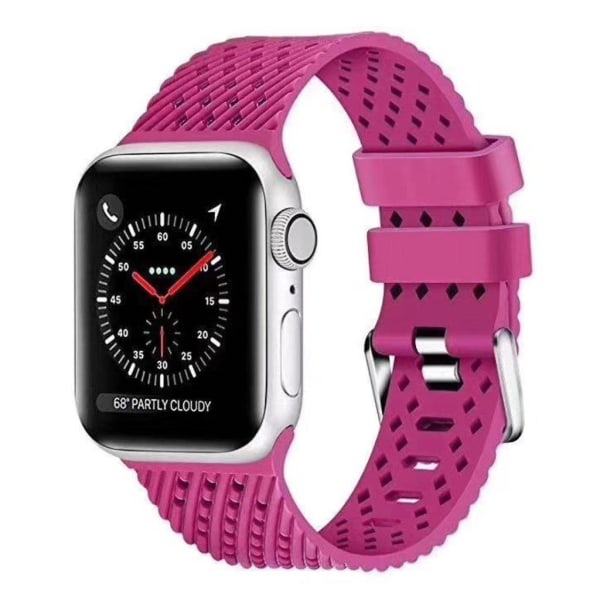 Apple Watch Series 5 44mm cool silikone Urrem - Rose Pink
