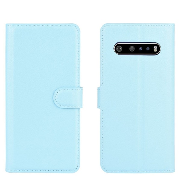 Classic LG V60 ThinQ 5G Flip Etui - Blå Blue