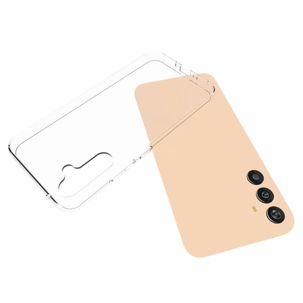 Erittäin ohut läpinäkyvä kotelo Samsung Galaxy A34 5G:lle Transparent