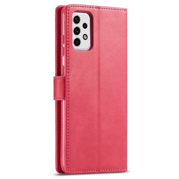 LC.IMEEKE Samsung Galaxy A23 flip case - Punainen Red