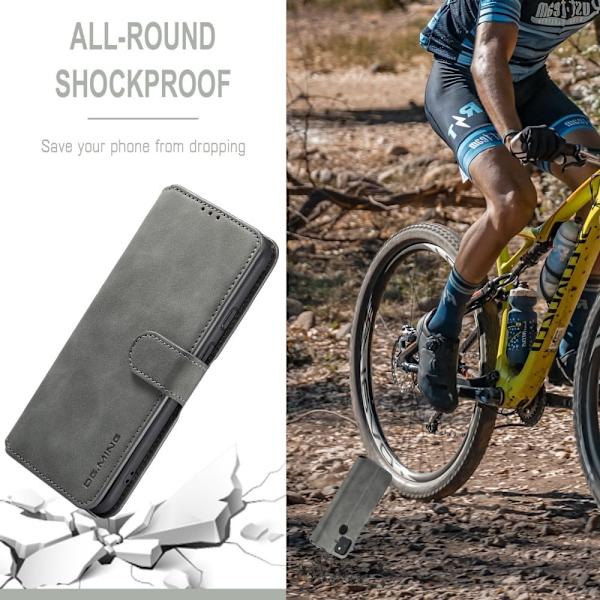 DG.Ming Google Pixel 5a Retro Suojakotelo - Harmaa Silver grey