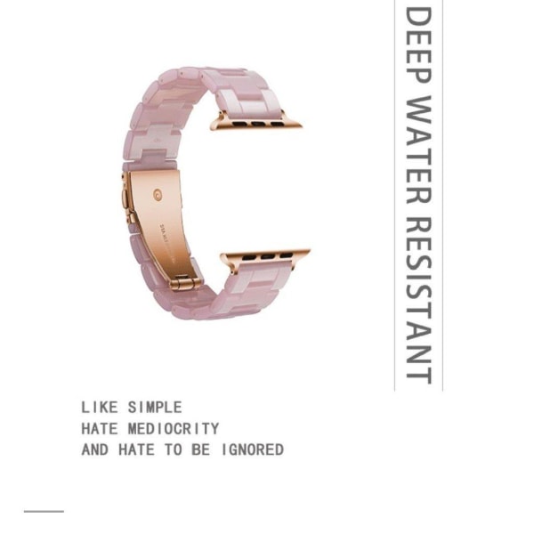 Apple Watch Series 5 44mm fashionable klockarmband - rosa Rosa