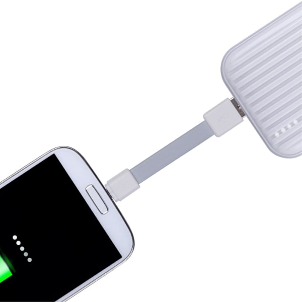 MOMAX GO-Link USB kabel till Android Enheter - Vit Vit