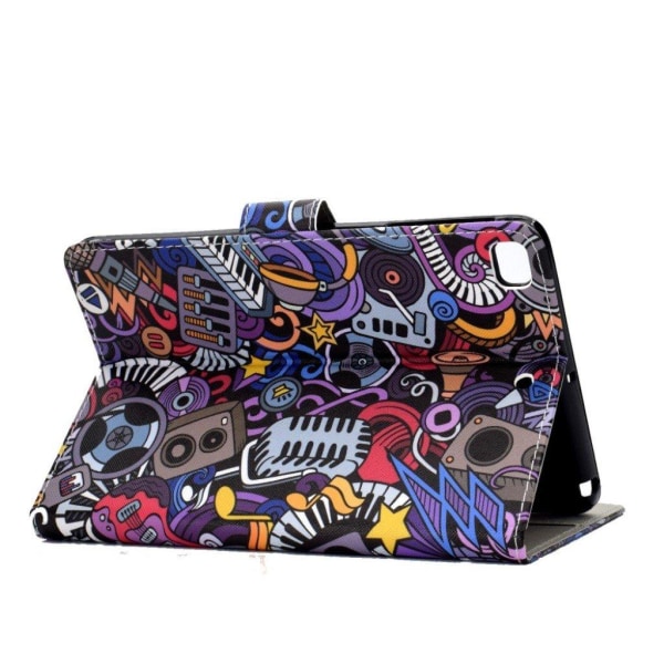 iPad Mini (2019) pattern leather case - Musical Instrument Multicolor