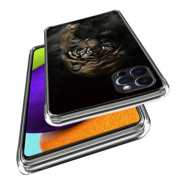 Deco iPhone 16 Pro cover - Tiger Black