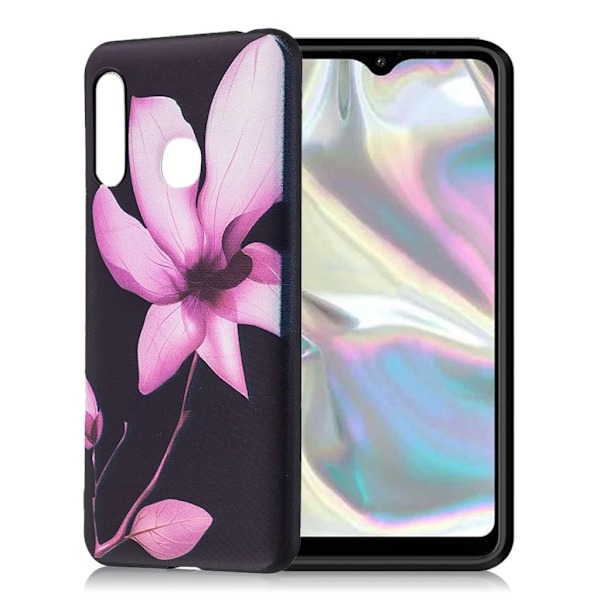 Imagine Samsung Galaxy A70e deksel - Blomst Pink