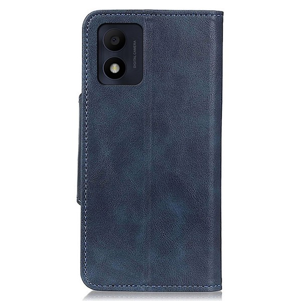 Alpha Alcatel 1B (2022) læder flip etui - Blå Blue