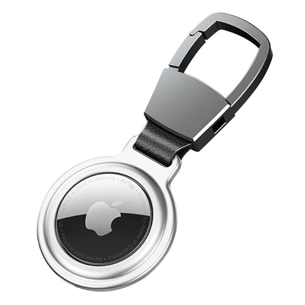 AirTags magnetisk beskyttelsesdeksel - Sølv Silver grey