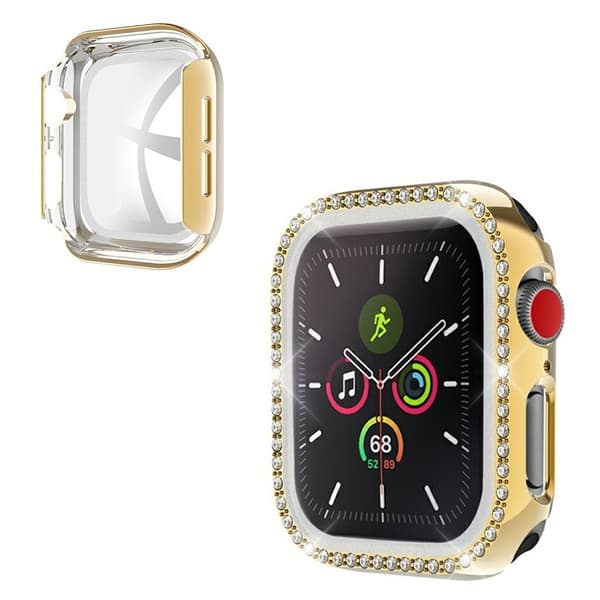 Apple Watch Series 6 / 5 40mm strass ram - guld Guld