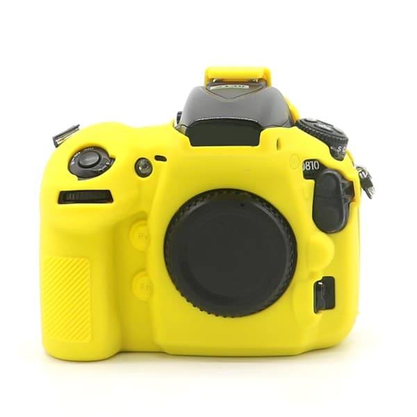 Nikon D810 silikondeksel - Gul Yellow