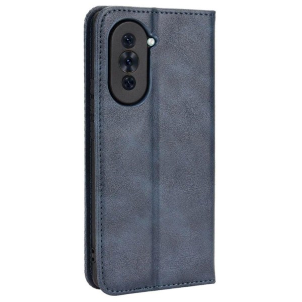 Bofink Vintage läder Huawei nova 10 Pro fodral - Blå Blå