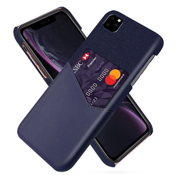 Bofink iPhone 11 Pro Max skal med korthållare - Blå Blå