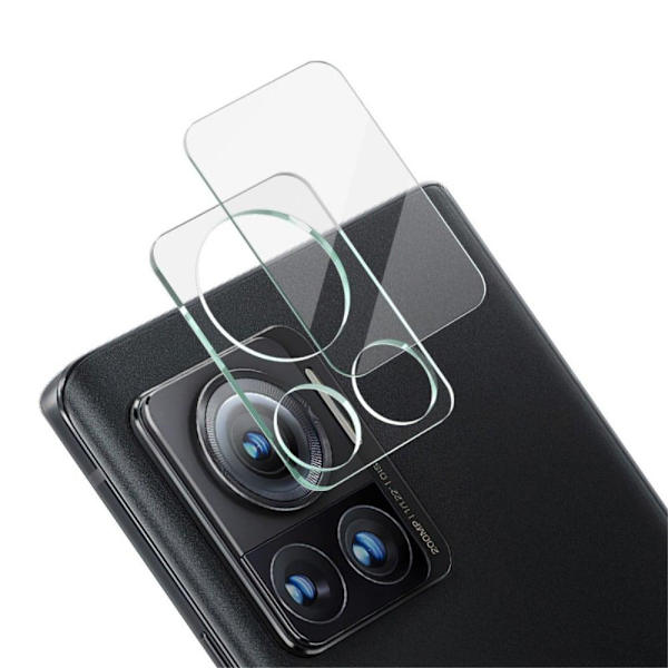 IMAK-kamerabeskyttelse af glas med objektivdæksel af akryl til Motorola Edge 30 Ultra / X30 Pro Transparent