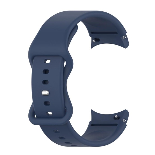 20mm yksinkertainen silikoninen ranneke Samsung Galaxy Watch 4 - Keskiyön Sininen Blue