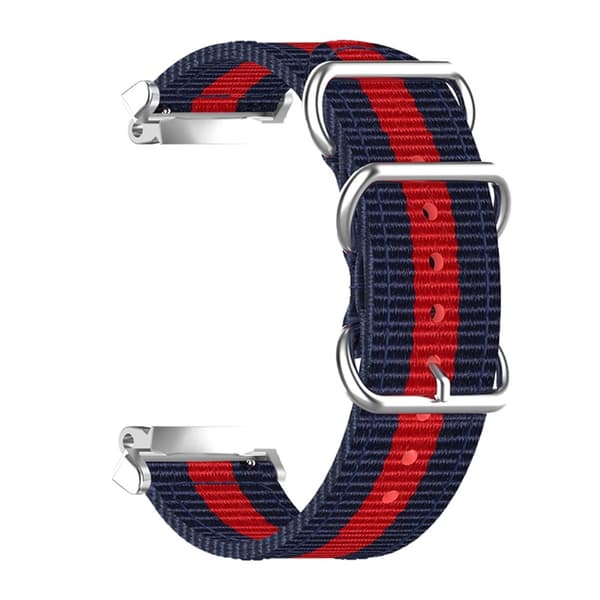 Amazfit T-Rex 2 klockarmband i nylon - Blå / Röd Blå